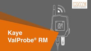 Kaye ValProbe RM (Real-Time Monitoring) - Wireless System