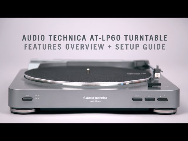 Audio-Technica AT-LP60 vs. AT-LP60X turntable comparison 