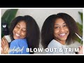 My Updated Blowout and Trim Routine That Turned Into a Haircut!