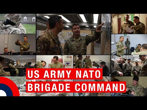 U.S.  Army NATO Brigade Command Video