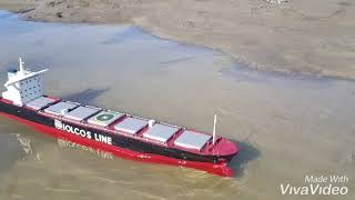 RC Boat/ Bulk carrier ship sea trial