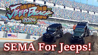 Jeep Beach 2024 at Daytona International Speedway! | It's SEMA but for Jeeps! |