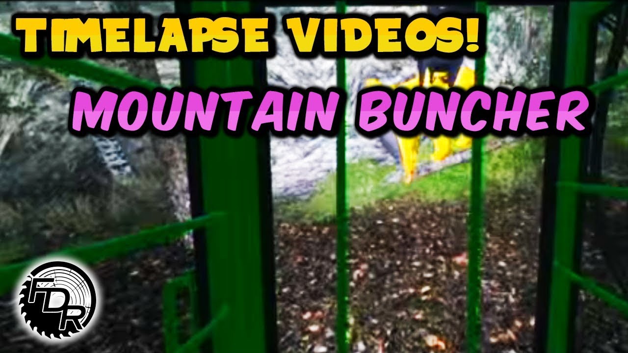 woodchuck Hill Buncher | FS15 | Timelapse Logging