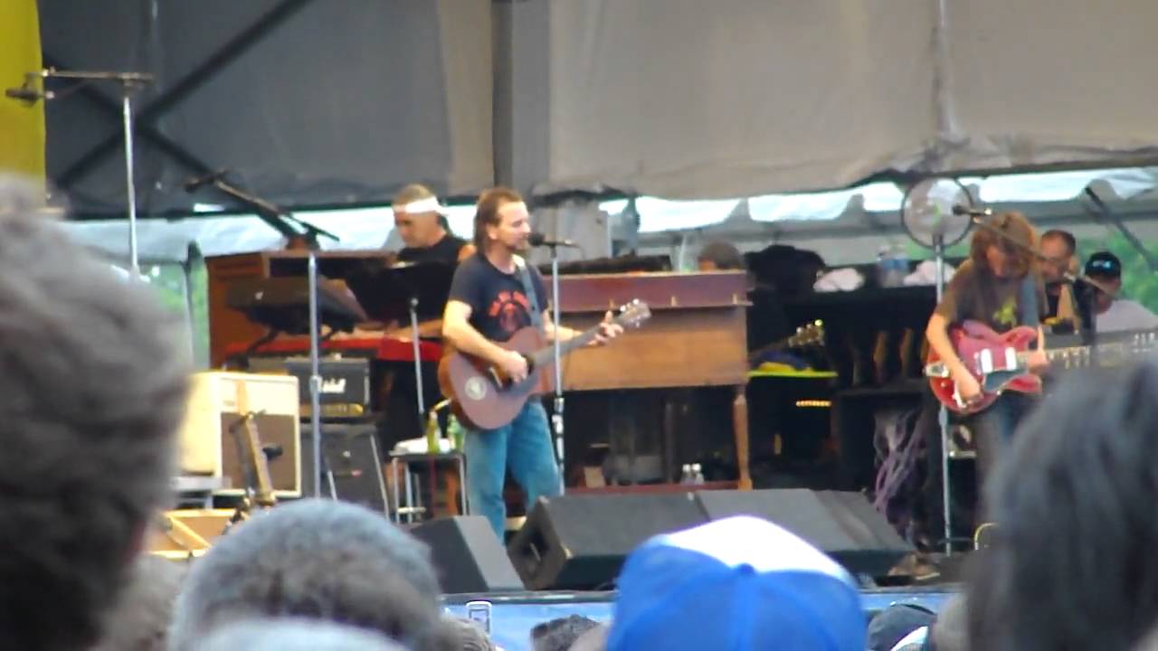 Pearl Jam Just Breathe Jazz Fest 2010 YouTube