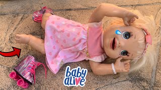 Baby Alive Danielle gets hurt! 😰