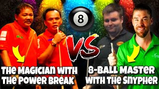 Efren Reyes and Dyango Bustamante's Unbeatable Strategy at the 8 Ball Finals Match up