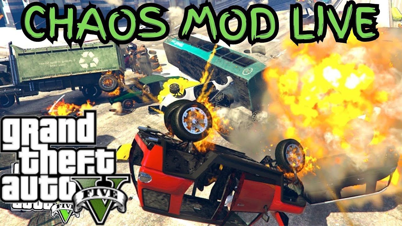 PLAYING GTA 5 CHAOS MOD LIVE - YouTube