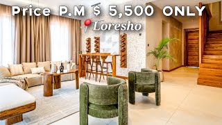 Inside a $5,500 Exclusive 4 Bedrooms Townhouse For Rent in a Deplomatic Neighbourhood of Loresho 