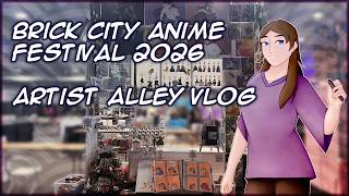 Brick City Anime Festival 2026 | Ocala, FL [ARTIST ALLEY VLOG]
