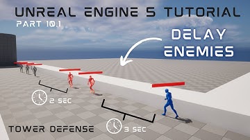 UE5 3rd Person Tower Defense Part 10.1: Adding Delay Between Enemies