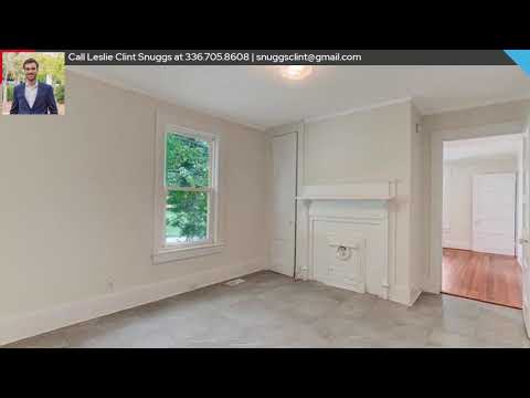 1400 Barnes Street, Reidsville, NC home video tour