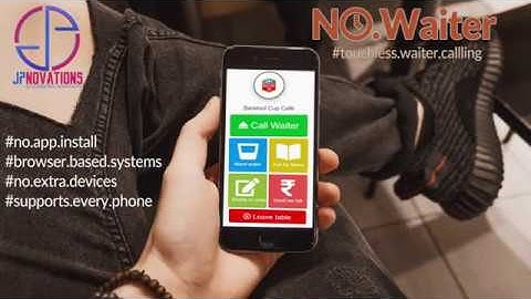 NO.Waiter || Touchless Waiter Calling Systems || Wireless Waiter Calling || SEWA Call Systems