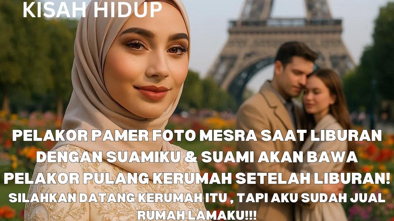 PELAKOR PAMER LIBURAN MESRA DG SUAMIKU, PELAKOR MINTA PULANG KERUMAHKU DAN SUAMI SETUJU,KUJUAL RUMAH