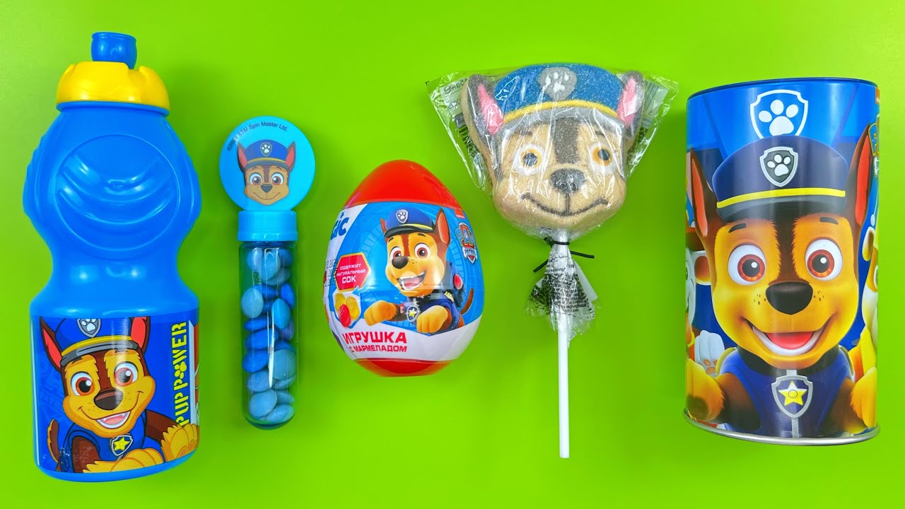 Satisfying Candy ASMR 🍭 | Paw Patrol Sweets & Crunchy Sounds (No Talking)