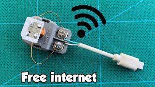 Experiment Electric Free Internet 100% Working For At Home 2020