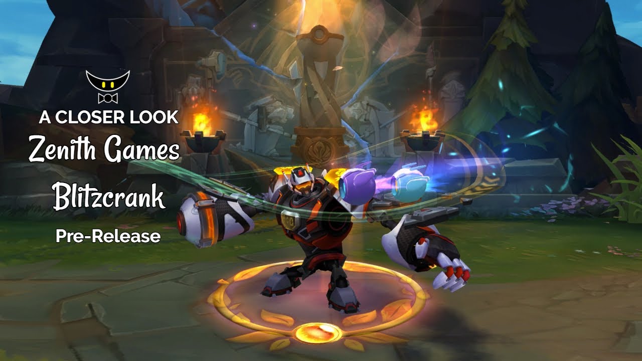 Zenith Games Blitzcrank Epic Skin (Pre-Release) - YouTube