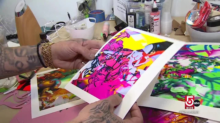 Boston-based artist Timmy Sneaks has a new show, w...
