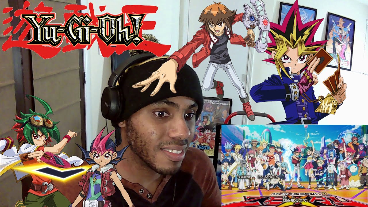 Reaction to Every Japanese Yu-Gi-Oh anime Opening