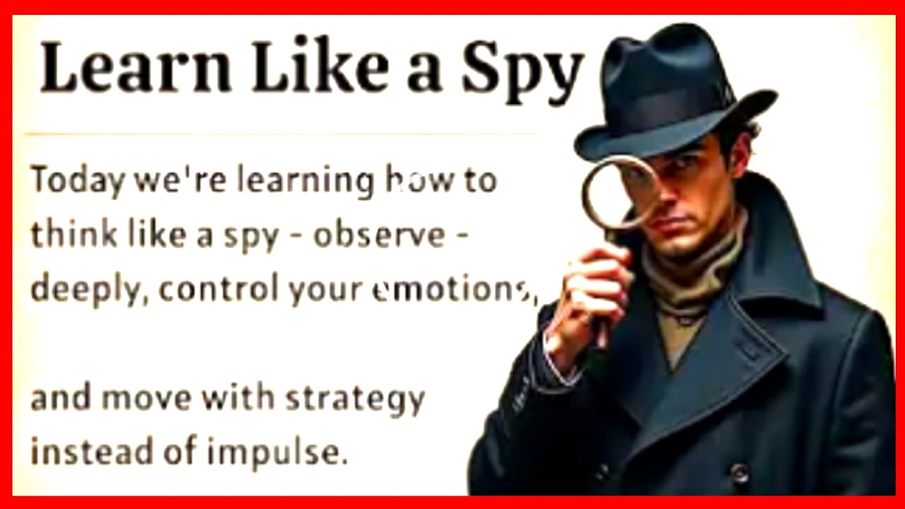 HksLearn Like a Spy || Graded Reader ||Improve Your English Fluency