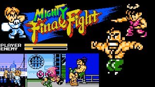 Mighty Final Fight (FC · Famicom) video game | full game w/ Cody, Guy, and Haggar session 🎮