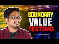 Boundary Value Testing | Software Engineering in Telugu 