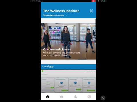 Member Portal and On-Demand Classes in the Wellness Institute App