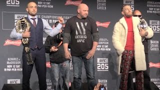 UFC 205 Face-Offs Explosion: Conor McGregor vs. Eddie Alvarez