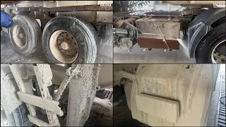 MUD like STONE! How to wash Truck Deeply?FIRST CLEAN ! #satisfying #asmr