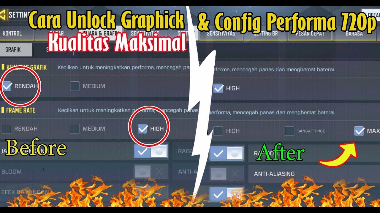 Call Of Duty Mobile Max Graphics Unlock 60 Fps Hdr On By