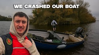 We Crashed Our Boat On Lough Neagh Hunting Secret Fishing Spots