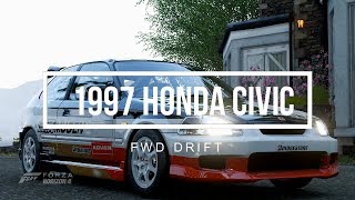 Forza Horizon 4 Honda Civic Type-R Drift Build, Tune And Run Fwd