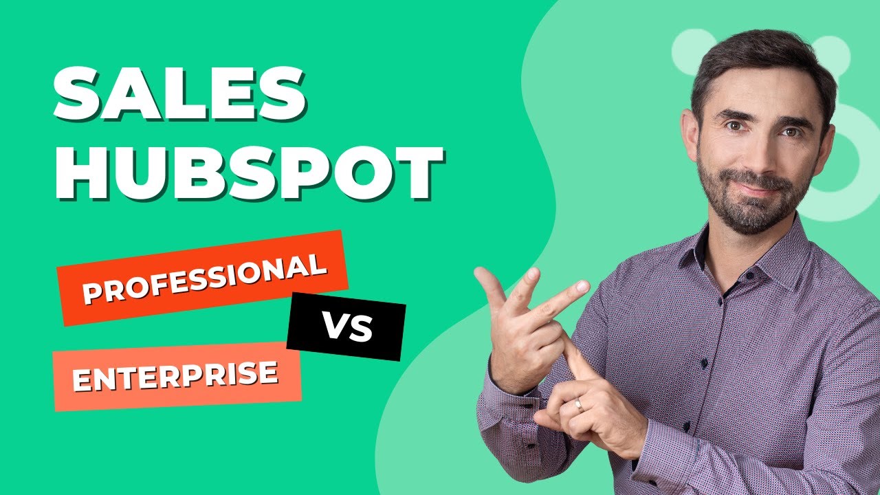 Hubspot Sales Hub Poznaj różnice między wersją Pro i Enterprise - YouTube