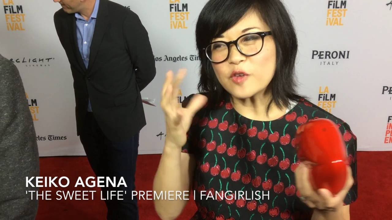 Keiko Agena Interview | 'The Sweet Life' Premiere | Fangirlish - YouTube