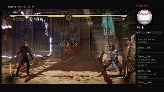 1v1 vs my freind in mk11