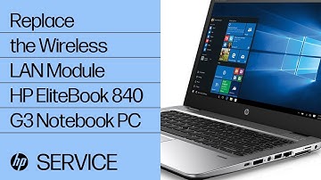 Replace the Wireless LAN Module | HP EliteBook 840 G3 Notebook PC | HP