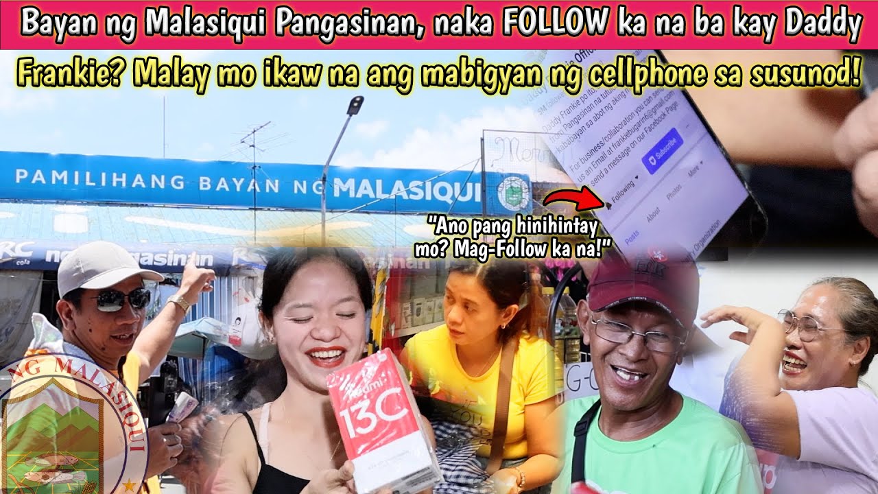 Namigay ako ng Brand New Cellphone sa Malasiqui Pangasinan. SIno sino kaya ang mga nakatanggap?