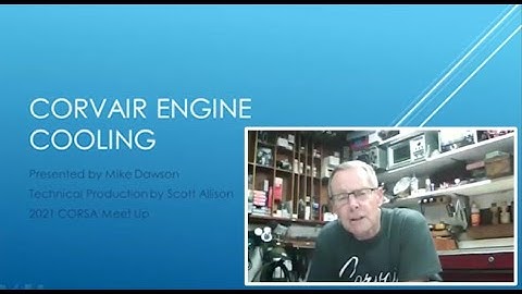 Corvair Engine Cooling:  July  Meet Up