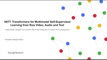 Transformers for Multimodal Self Supervised Learning from Raw Video, Audio and Text | NeurIPS 2021