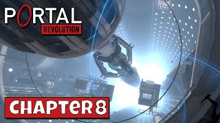Portal: Revolution | Chapter 8 | Full Playthrough All Puzzle Solutions