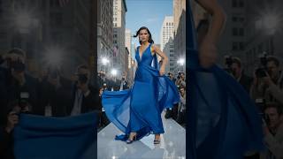 Models stealing the show on road ramp walk #road #ramp #walk #fashion