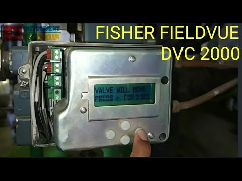 FISHER FIELDVUE DVC2000 CALIBRATION - YouTube