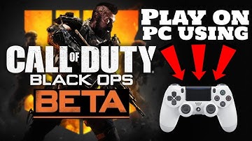 Play BO4 On Pc With PS4 Controller