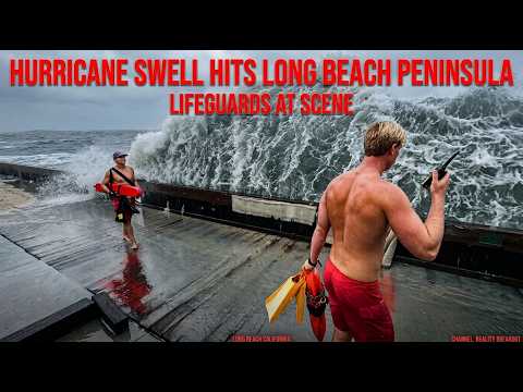 Hurricane Swell Hits Long Beach Peninsula | 9.6.26