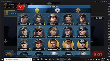 WC4 Add General onto units