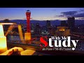 6-HOUR SUNSET STUDY WITH ME🌇 / pomodoro (50/10) / BGM / Calm Piano🎹 / Focus music for studying🖋