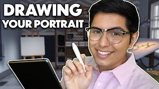 ASMR | Drawing Your Portrait Role Play!