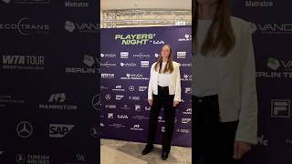 Players Night In Berlin Tennis Open  2026 #berlintennisopen #shorts #viral #tennis #elenarybakina