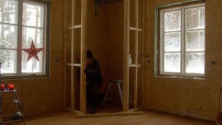 Ch. 63 - Battling the Freezing Cold While Working on the Cabin Kitchen