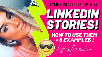 LINKEDIN STORIES IDEAS | 6 Profitable Story Ideas To Grow Your Business On LinkedIn | Kylie Francis