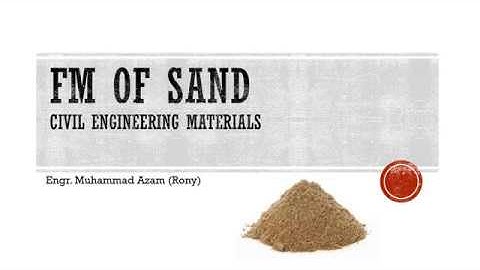 AMIE In Bangladesh | AMIE Lectures| For IEB Students | FM Of Sand Calculation for AMIE Students